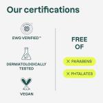 ATTITUDE Hand Cream, EWG Verified, Plant and Mineral-Based, Vegan Personal Care Products, Lemon Leaves, 2.5 Fl Oz (Pack of 6)