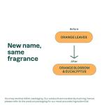 ATTITUDE Body Wash, EWG Verified Shower Gel, Dermatologically Tested, Plant and Mineral-Based, Vegan Personal Care Products, Orange Blossom & Eucalyptus, 32 Fl Oz (Pack of 6)