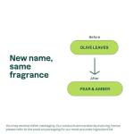 ATTITUDE Liquid Hand Soap, EWG Verified, Plant and Mineral-Based, Vegan Personal Care Products, Olive Leaves, Bulk Refill Format, 67.6 Fl Oz