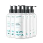 ATTITUDE Liquid Hand Soap, EWG Verified, Plant and Mineral-Based, Vegan Personal Care Products, Unscented, 16 Fl Oz (Pack of 6)