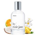 By Rosie Jane Eau De Parfum (Missy) - Clean Perfume for Women - Notes of Coconut, Green Mandarin, Pineapple and Frangapani - Paraben-Free, Vegan, Cruelty-Free, Phthalate-Free (50ml)