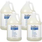 Ginger Lily Farms Botanicals ZeroDerm Advanced Therapy Moisturizing Shampoo for All Hair Types, 100% Vegan & Cruelty-Free, Fragrance Free, 1 Gallon Refill (Pack of 4)