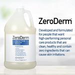 Ginger Lily Farms Botanicals ZeroDerm Advanced Therapy Moisturizing Shampoo for All Hair Types, 100% Vegan & Cruelty-Free, Fragrance Free, 1 Gallon Refill (Pack of 4)