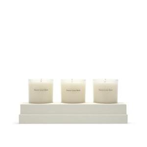 Maison Louis Marie - Le Bouquet Candle Trio Set Natural Soy Wax Candles | Luxury Clean Beauty + Non-Toxic Fragrance (Set of 3, 2.5 oz | 74 ml)