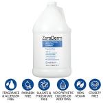 Ginger Lily Farms Botanicals ZeroDerm Advanced Therapy Moisturizing Conditioner for All Hair Types 100 Vegan CrueltyFree Fragrance Free 1 Gallon Refill Pack of, White, Unscented, 4 Count, (Pack of 4)