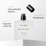 DIME Beauty Perfume Malibu Night, 1.7 oz / 50 ml - Light and Floral Musk Scent, Hypoallergenic, Clean Perfume, Eau de Toilette For Women