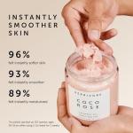 HERBIVORE Coco Rose Coconut Oil Body Polish | Exfoliating Body Scrub with Shea Butter | Smooths & Softens Skin, Plant-Based, Vegan, for All Skin Types, 237 mL / 8 oz (2-pack)