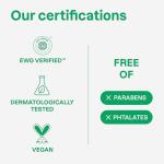 ATTITUDE Shampoo and Body Wash for Kids, EWG Verified Hair and Body Cleanser, Dermatologically Tested Soap, Plant and Mineral Based Bath Products, Vegan, Vanilla & Pear, 16 Fl Oz (Pack of 6)