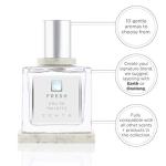 Zents Eau de Parfum (Fresh) for Women & Men | Long-Lasting Clean Fragrance with Linden Blossom, Cucumber & Lemon | Crisp & Refreshing Scent | 1.69 oz