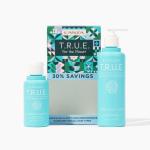 L'ANZA T.R.U.E. Duo Hair Kit, Clean Shampoo & Pure Conditioner, Anti Frizz, Fragrance & Paraben Free, Vegan & Cruelty Free Shampoo and Conditioner Set, Luxury Hair Care Kit in a Gift Box (2/8 Fl Oz)