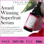 Vegan Mia - USDA Organic Radiance Superfruit Vitamin C Serum Helps Deeply Hydrate, Rejuvenate, Nourish & Glow Your Skin Narturally with 7 Potent Fruit Oils, Antioxidants & Phytonutrients - 1 fl oz