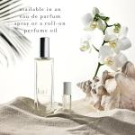 kai eau de parfum – a fresh, beautiful, light gardenia scent wrapped in white exotics, 1.7 oz | serene, vegan, clean and inspired by memories of hawaiian vacations
