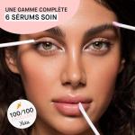 ROSEGOLD ROSELASH Natural Eyelash Growth Serum Fuller Longer and Thicker Eyelashes - 95% Natural Made in France - Hormone-Free, Fragrance-Free - Vegan - 1 Month