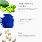 Briogeo Destined For Density MegaStrength+ Caffeine + Biotin Peptide Density Serum, Increases Hair Thickness and Volume, Fast-Absorbing & Non-Greasy, Fragrance-Free, Vegan, Cruelty-Free, 1.5 fl oz