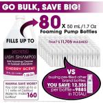 Salon-Grade Vegan Lash Shampoo with Aftercare Cards