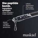 MASKĀD® Vegan Anti-Aging Multi-Peptide Facial Serum
