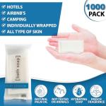 Vegan Bulk Mini Wrapped Soap Bars - 1000 Pack