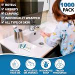 Vegan Bulk Mini Wrapped Soap Bars - 1000 Pack