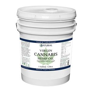 Pure Cold Pressed Hemp Seed Oil - Bulk 5 Gallon