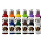 Vegan Tattoo Ink Bundle - 24 Bottles, 1 oz