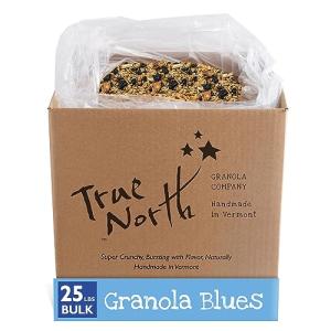 Vegan Granola with Blueberries, Almonds, Cashews