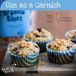 Vegan Granola with Blueberries, Almonds, Cashews