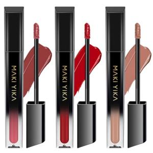 MAKI YIKA 3Pcs Matte Liquid Lipstick Set