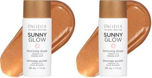 Pacifica Sunny Glow Liquid Bronzer Drops – Sun-Kissed Finish