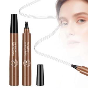 Waterproof 3D Microblading Eyebrow Pen - Brown