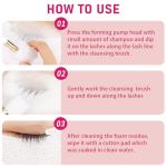 Lash Shampoo and Cleanser for Eyelash Extensions