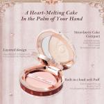 Strawberry Cupid Oil-Control Pressed Powder Compact