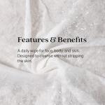 Loved01 Lavender Cleansing Wipes for Sensitive Skin