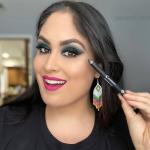 Fearless Green Turquoise Eyeshadow Stick with Coconut Oil