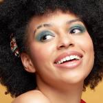 Fearless Green Turquoise Eyeshadow Stick with Coconut Oil