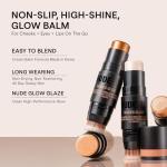 Nudestix Glow Highlighter Stick - Vegan Multi-Use Shine