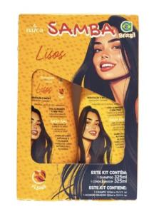 Samba Lisos Vegan Shampoo & Conditioner Set