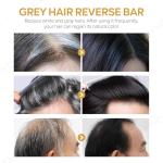 3PCS Gray Hair Reverse Bar - Natural Black Soap