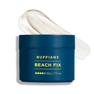 Ruffians Beach Fix, Soft Hair Cream, Kelp-Infused Texturizing Haircare Solution For Fine Hair, Matte Finish, Adds Volume and Definition, 50g