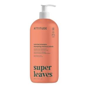 ATTITUDE Colorlast Hair Shampoo, EWG Verified, For Color Treated Hair, Protects Color, Naturally Derived Ingredients, Vegan and Plant Based, Avocado Oil and Pomegranate, 32 Fl Oz
