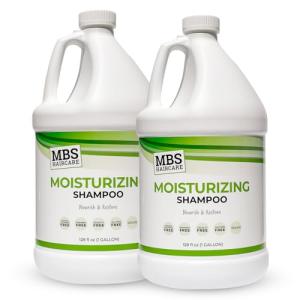 MBS Haircare Moisturizing Shampoo, Gallon (Duo Pack)