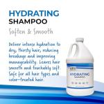 MBS Haircare Hydrating Shampoo & Conditioner, Gallon (Duo Pack) - Sulfate Free, Vegan, Cruelty-Free, USA Made