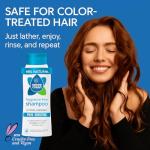 Nature Clean All-Natural Sulfate Free Shampoo for Men & Women. Non-Toxic & Fragrance-free Organic No Paraben Unscented Hypoallergenic & Vegan (10 Fl Oz (Pack of 6)