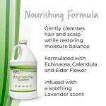 MBS Haircare Moisturizing Shampoo, Gallon (Duo Pack)