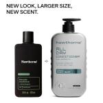 Hawthorne All Day Men's Shampoo and Conditioner Set. Sulfate Free Shampoo and Conditioner with Pure Avocado Oil and Aloe For Stronger, Healthier Hair. Night Swim Cologne Scent. 16 fl. oz. each.