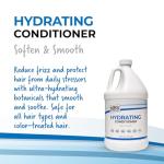 MBS Haircare Hydrating Shampoo & Conditioner, Gallon (Duo Pack) - Sulfate Free, Vegan, Cruelty-Free, USA Made