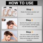 IONSGAKO Hair Texture Styling Powder for Men & Women, Hair Texturizing & Volumizing Powder Add Instant Volume, Long-Lasting Hold, Non-Greasy Matte Finish for All Hair Types - 3 Pack