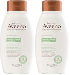 Aveeno Plant Protein Blend Shampoo for Strong Healthy-Looking Hair, 12 fl oz (Pack of 2)