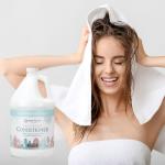 Ginger Lily Farms Botanicals Moisturizing Conditioner for Dry Hair, 100% Vegan & Cruelty-Free, Cucumber Mint Bliss Scent, 1 Gallon (Pack of 4)