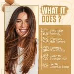 INFINA ESSENTIALS Shea Butter Shampoo & Conditioner Set | 16 fl oz Each | with Batana Oil & Argan Oil | Moisturizing, Strengthening & Frizz Control Formula | Supports Hair Growth & Adds Thickness