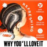 ALL DAY GOT HOLD Leave-In Oil Spray 3.38 Fl Oz | Nourishing Leave-In Mist for Braids, Twists & Curls | Strengthening, Moisturizing, Non-Greasy Formula